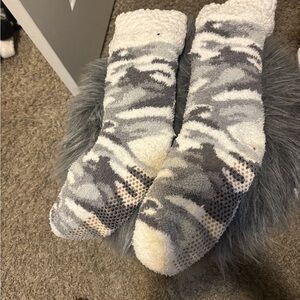 Cozy Plush Gripper Socks